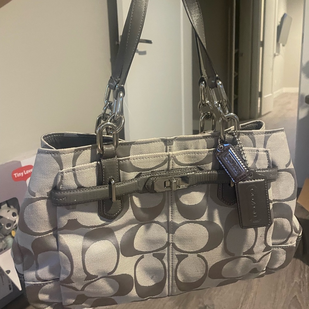 Gently used coach bag